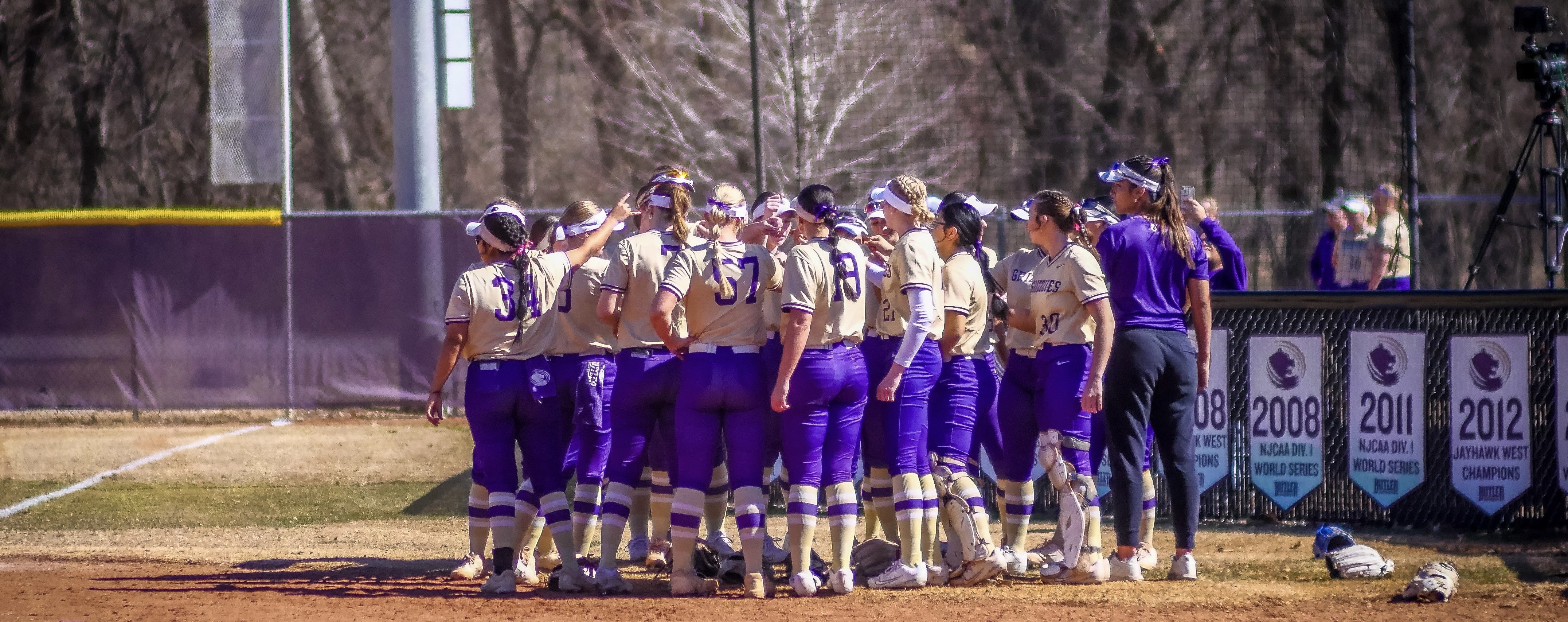 undefeated in A THRILLING SOFTBALL SHOWDOWN