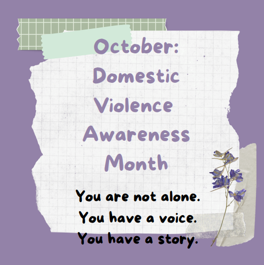 October sheds light on domestic violence