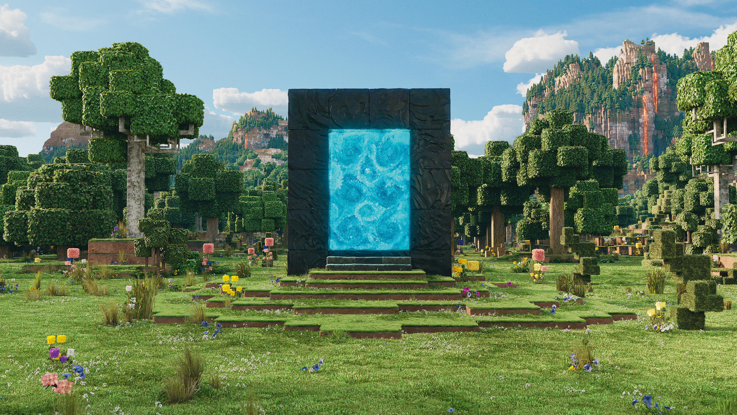 Minecraft brings blocks to life