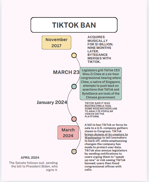 TikTok ban posed First Amendment issue amid security concerns